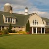 A view of the clubhouse at Colts Neck Golf Club