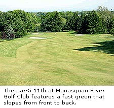 No. 11 at Manasquan River Golf Club