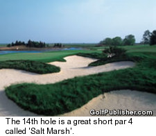 14th hole at Atlantic City Country Club