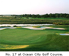 No 17 at Ocean City Golf Course